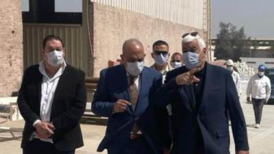 وزير قطاع الأعمال يزور مصانع التلك والكاولين وكربونات الكالسيوم بشركة "جرين إيجيبت"