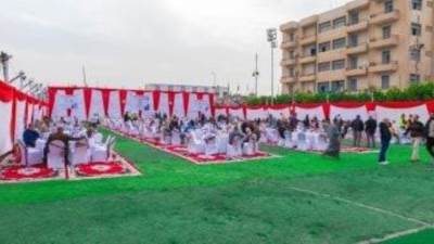 صندوق تحيا مصر ينظم حفل إفطار جماعى بالشرقية بحضور ألف شخص