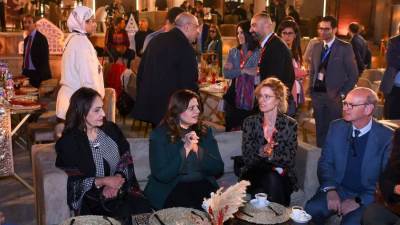 وزيرة الهجرة تشارك بحفل الإفطار السنوي للوكالة الألمانية للتعاون الدولي بالقاهرة (GIZ)