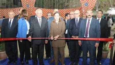 وزيرة الثقافة ومحافظ الجيزة يفتتحان الدورة 12 من معرض فيصل للكتاب