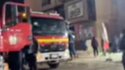 إصابة نجل الفنان الراحل فؤاد المهندس إثر حريق داخل شقة سكنية بالزمالك