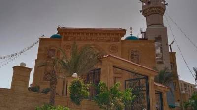 وزير التنمية المحلية ومحافظ الجيزة ومفتى الجمهورية يفتتحون مسجد الروضة بحدائق الأهرام