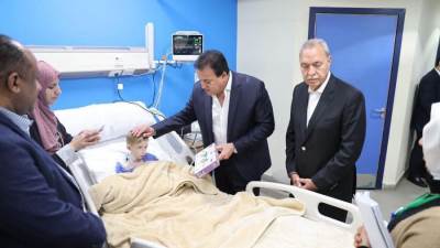 إفتتاح وحدة رعاية مركزة للأطفال بمستشفى القناطر الخيرية المركزي بدعم من شركة «نستله» ومؤسسة «تروس مصر»