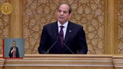خطاب التنصيب.. نص كلمة الرئيس السيسى أمام مجلس النواب بالعاصمة الجديدة