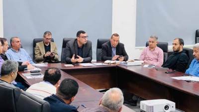 رئيس جهاز العاصمة الإدارية يجتمع بممثلي الشركات "جاردن سيتى الجديدة" 