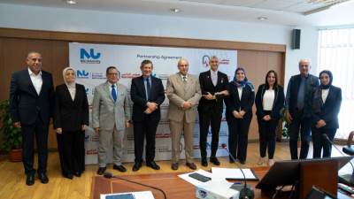 مصر للتأمين توقع مذكرة تفاهم مع جامعة النيل الاهلية