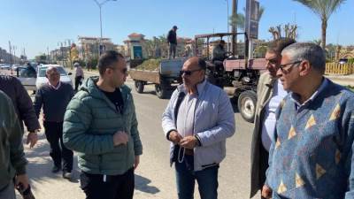 أجهزة مدن النوبارية ودمياط وسوهاج تنفذ أعمال صيانة للكهرباء ورفع كفاءة للطرق والمسطحات الخضراء