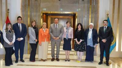 احمد طه يبحث فرص التعاون المشترك في مجال جودة الخدمات الصحية