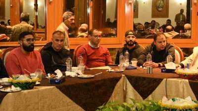 جلسة خاصة في المقاولون بحضور رئيس النادي لاستعراض الصعوبات التي تواجه الفريق