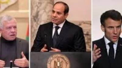 صحف أمريكية وأوروبية تنشر مقال الرئيس السيسى وماكرون وملك الأردن حول غزة