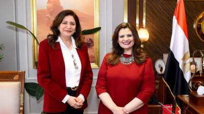 وزيرة الهجرة تشيد بوطنية المستثمرين المصريين بالخارج وحرصهم على ضخ الاستثمارات