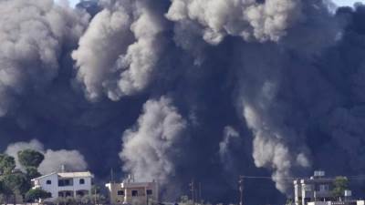 الطيران الإسرائيلي يشن غارتين على جبل الريحان بجنوب لبنان