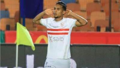 سيف الجزيرى يسجل الهدف الأول للزمالك فى شباك الأهلى