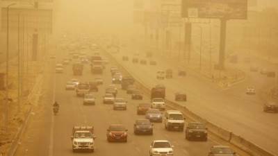 رياح الخماسين.. تحذيرات المرور منعا لوقوع الحوادث بسبب الطقس السيء والأتربة