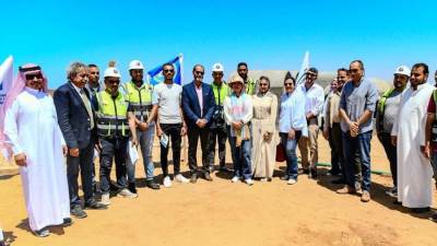  وزيرة البيئة تعلن الإنتهاء من أعمال الأساسات ل ٥١ وحدة سكنية