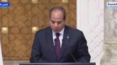 الرئيس السيسي: سيتوقف التاريخ أمام استخدام القوة المفرطة وترويع الآمنين بغزة
