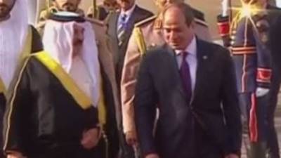 الرئيس السيسى وعاهل البحرين يعقدان مباحثات قمة فى قصر الاتحادية بعد قليل