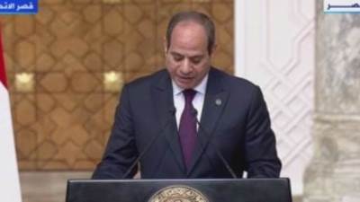 الرئيس السيسى: اتفقت مع عاهل البحرين على ضرورة وقف التصعيد بالمنطقة