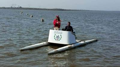 وزارة الرياضة تتابع بطولة للكانوى والكياك بالمجرى المائى الدولى بنادى المعدية