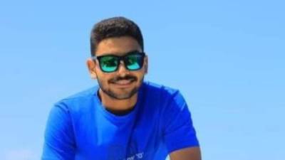 المئات يشيعون جثمان طالب مات أثناء إنقاذ فتاة من الغرق فى النيل بالمنصورة