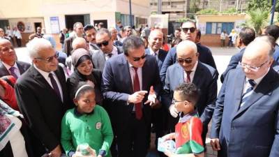 وزير الصحة: توفير تغذية صحية آمنه للأطفال بالمدارس هو السبيل لخلق جيل لايعاني من أي أمراض مزمنة