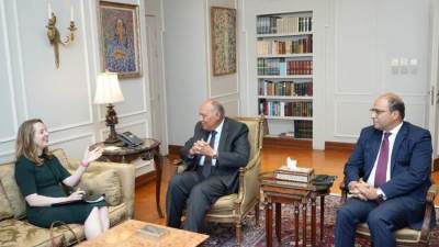 ‏‎وزير الخارجية يستقبل مدير عام المنظمة الدولية للهجرة