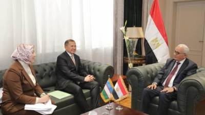 وزير التعليم يستقبل سفير دولة أوزبكستان لبحث سبل تعزيز أوجه التعاون