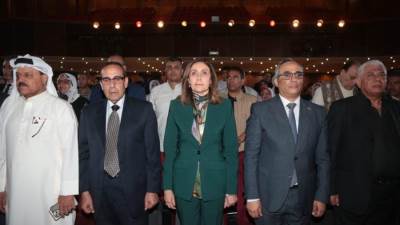 وزيرة الثقافة ومحافظ شمال سيناء يشهدان احتفالية "تحرير سيناء" بقصر ثقافة العريش