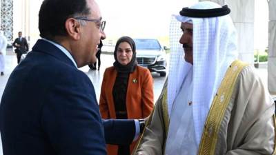 رئيس الوزراء يستقبل رئيس مجلس النواب البحريني والوفد المرافق له