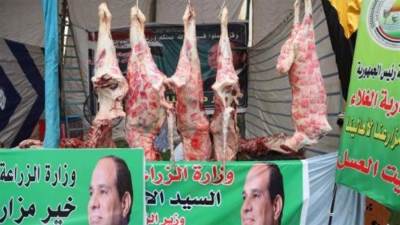 معرض خير مزارعنا لأهالينا بالدقى يطرح اللحم البلدى بـ280 جنيها