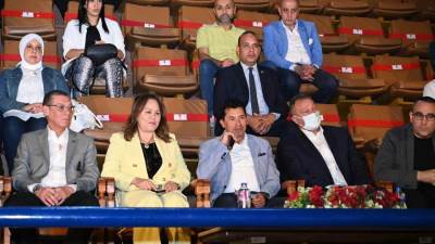 وزير الشباب والرياضة يشهد افتتاح بطولة الأندية الأفريقية لسيدات الطائرة