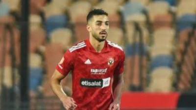 محمد عبد المنعم يسجل هدف تقدم الأهلى على مازيمبى