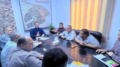 ممثلو وحدة الدعم الفني بالإسكان يتابعون موقف مشروعات المنصورة الجديدة