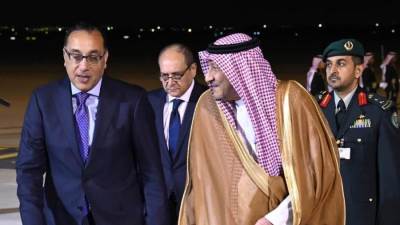 رئيس الوزراء يصل "الرياض" للمشاركة في المنتدى الاقتصادي العالمي نيابة عن رئيس الجمهورية