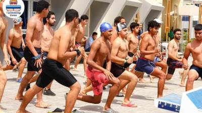 وزارة الرياضة تعقد الاختبار المبدئي لدورات الإنقاذ وإعداد معلم السباحة