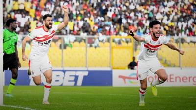 الزمالك يتأهل لنهائي الكونفدرالية بعد الفوز على دريمز الغاني 3-0