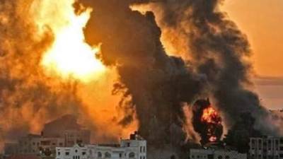 استشهاد ثلاثة فلسطينيون وأصيب آخرون في غارة شنها طيران الاحتلال بمخيم النصيرات