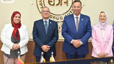 بروتوكول تعاون بين كلية الصيدلة وهيئة الدواء بمجالات خدمة المجتمع