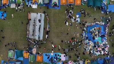 اعتصام جديد في جامعة بريتش كولومبيا الكندية ضد الممارسات الإسرائيلية