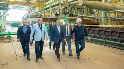 "وزير الدولة للإنتاج الحربي" يتفقد خطوط الإنتاج بشركة أبو زعبل للصناعات الهندسية