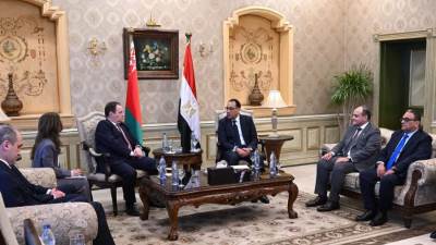 بدء المباحثات الموسعة بين رئيس مجلس الوزراء ونظيره البيلاروسي
