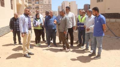 رئيس جهاز العاشر من رمضان يتفقد وحدات المبادرة الرئاسية "سكن لكل المصريين"