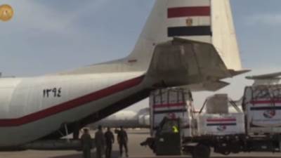 مصر تكثف أعمال الإسقاط الجوى اليومى للمساعدات الإنسانية على شمال غزة