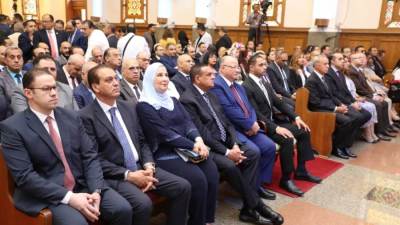 محافظ القاهرة يشهد احتفال الطائفة الإنجيلية بعيد القيامة نائبا عن رئيس الوزراء