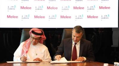 مذكرة تفاهم بين Melee وأدير القابضة لتأسيس شركة لتطوير النوادي الرياضية بالسعودية