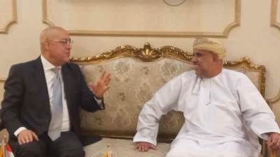 وزير الإسكان يستقبل نظيره العماني والوفد المرافق له فى مستهل زيارته لمصر لبحث التعاون