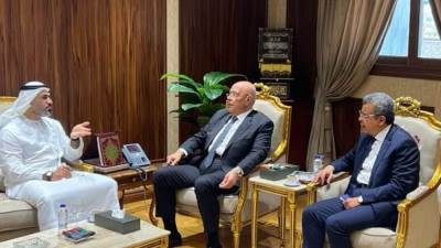 رئيس الجهاز المركزي للمحاسبات يستقبل نظيره الإماراتي في القاهرة لتعزيز تبادل الخبرات