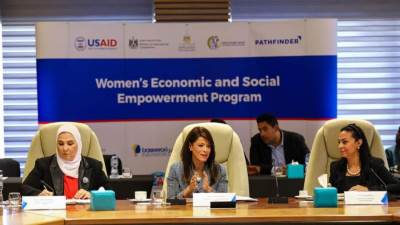 المشاط تُشارك في اجتماع اللجنة الاستشارية لبرنامج التمكين الاقتصادي