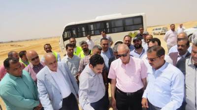 نائب رئيس "المجتمعات العمرانية" يكلف بعمل الاختبارات المطلوبة لأعمال الطرق طبقاً للكود والقواعد المنظمة