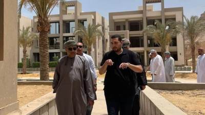 لاسيرينا جروب تستضيف وزير الإسكان والتخطيط العمراني بسلطنة عمان بمشروعاتها بالعين السخنة